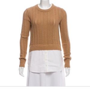 Veronica Beard beige lightweight sweater